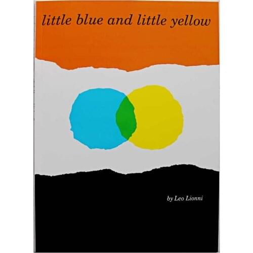 Little Blue and Little Yellow By Leo Lionni Educational English Picture Book Learning Card Story Book For Baby Kid Children Gift