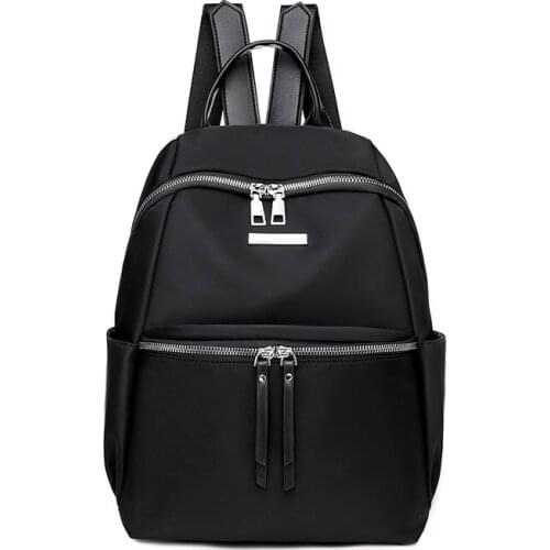 Fashion Oxford Backpack Korean Style Ladies Backpack New Nylon Trendy Backpack Large-capacity Waterproof Travel School Bag
