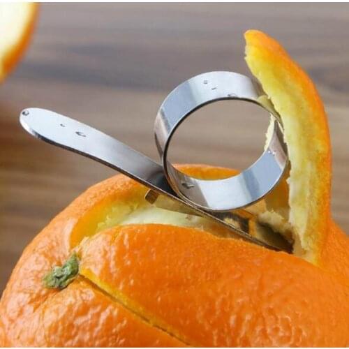 Stainless Steel Fruit Lemon Orange Opener Peeler Slicer Cutter Kitchen Tools for various kinds of fruits peels