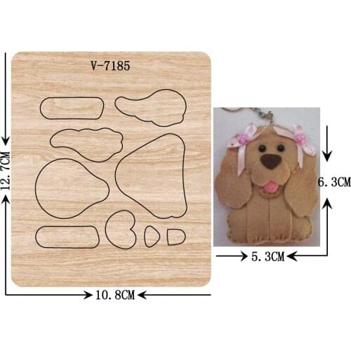 New DOG wooden dies cutting dies for scrapbooking Multiple sizes V-7185