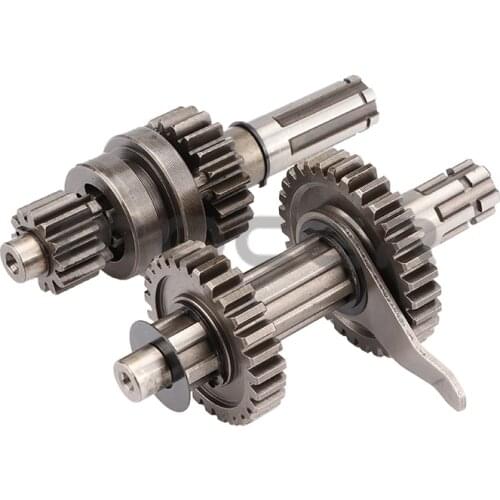 Reverse Gears Main Countershaft Transmission Gear Box Counter Shaft Fit For 50cc-110cc 1+1 Engines