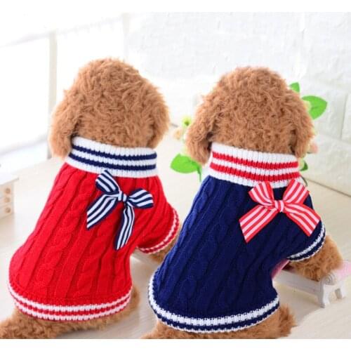 Small Dog Clothes Chihuahua Pet Dogs Cat Knitwear Dog Sweater Puppy Warm Coat Cheap Clothing for Dogs Winter Doggy Costume