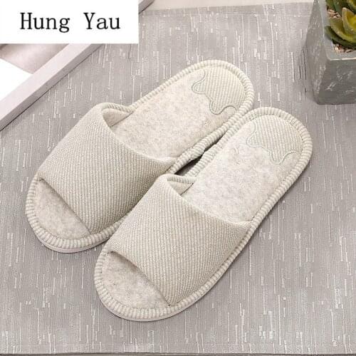 Women Slippers Flips Flops 2019 Winter Spring Shoes Fashion Solid Platform Woman Slides Non-slip Flat Indoor Comfortable