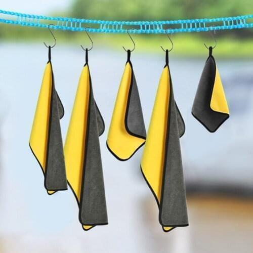 Thicken Super Quality Car Care Polishing Wash Towels Soft Microfiber Car Washing Drying Towel Car Kitchen Cleaning Cloth