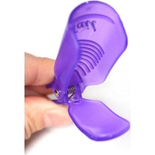 10Pcs DIY Manicure Care Tools Professional Reusable Nail Art Soak Off Cap Clip UV Gel Polish Remover Wrap Accessories