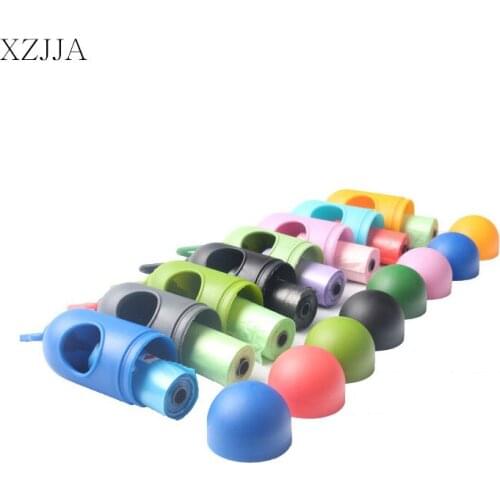 XZJJA 2PC Creative Storage Garbage Bag Outdoor Portable Pets Cat Dog Poo Bag Baby Diapers Abandon Bag With Hanging Ring And Box