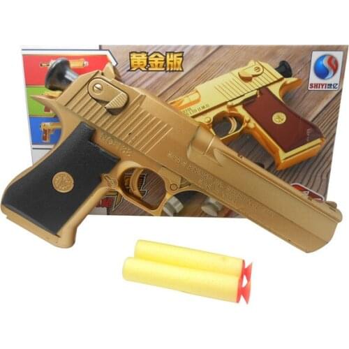 2017 Air Gun Desert Eagle toy gun compatible with Soft and Crystal Bullets Best Gift for Military fans