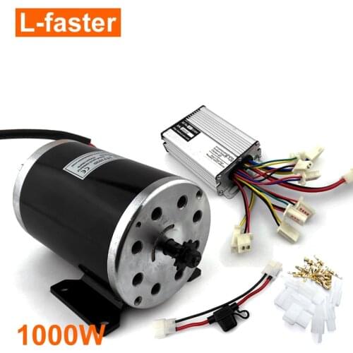 36V48V 1000W Electric Brush DC Motor High Quality UNITEMOTOR Engine Electric Gokart Conversion Motor For DIY Electric Dune Buggy
