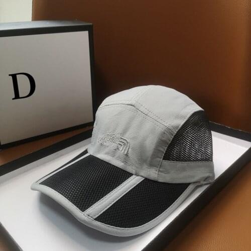 HT248 Dry Running Baseball Summer Mesh 7 Colors Gorras Cap Cap Visor Mens Hat Sport Cool Fashion Hot Quick Outdoor Popular New