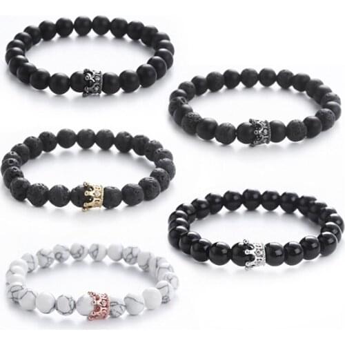 Body Slimming Weight Loss Anti-Fatigue Healing Bracelet Hematite Beads Stretch Bracelet Magnetic Therapy Bead Slim For Men Women