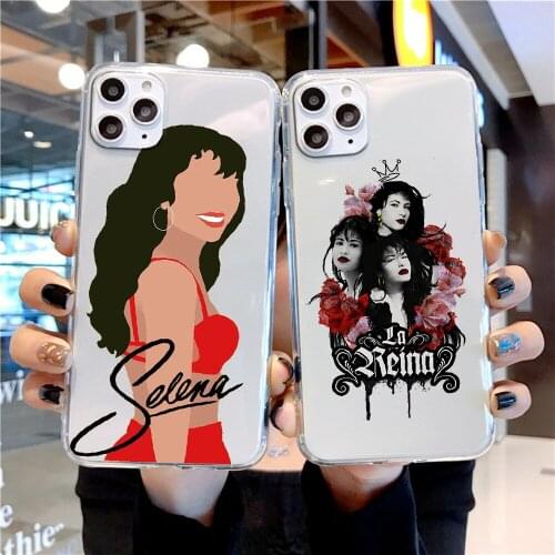 Selena quintanilla Phone Case For Xiaomi Mi Max Note 3 A2 A3 8 9 9T 10 Lite Pro Ultra transparent luxury back pretty coque