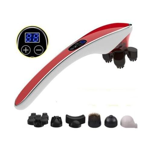 Massage stick electric neck massager, multi-function body massager neck leg tapping massage whole body back rubs