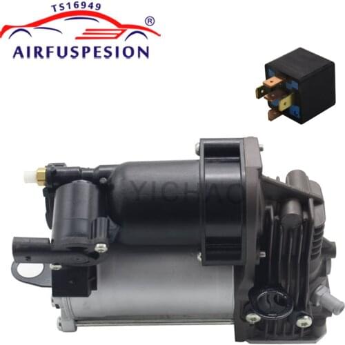 1Set Air Suspension Compressor Pump + Air Valve + Relay For Mercedes Benz GL/ML-Class X164 W164 2006-2012 1643200204 1643201204