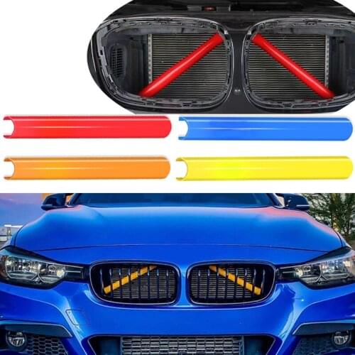 M Sport Style Front Grille Trim Strips Cover Frame Stickers For BMW F30 F10 F20 F21 F11 F31 F07 F32 F33 F34 F36 F45 F46 F48 G20