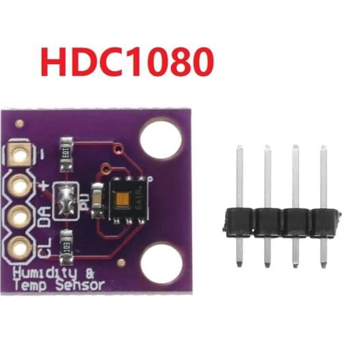HDC1080 Sensor Module Temperature Humidity Sensor High precision GY-213V-HDC1080 CJMCU-1080 HDC1080 Module Electronic DIY