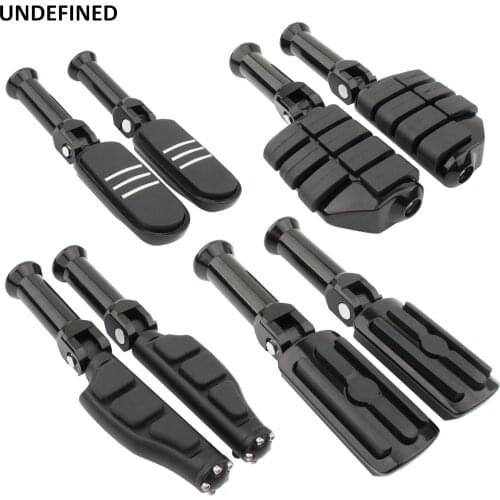 Motorcycle Foot Pegs Passenger Footrests Support Kit for Harley Softail 2018 2019 2020 Fat Boy Heritage Slim FXLRS Breakout FLDE