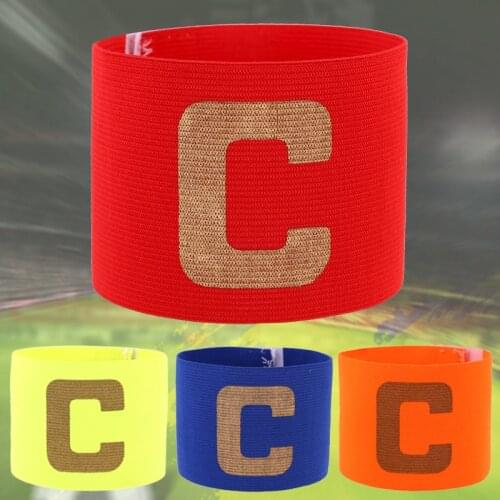Factory wholesale high quality nylon multi-color soccer captain band football armband