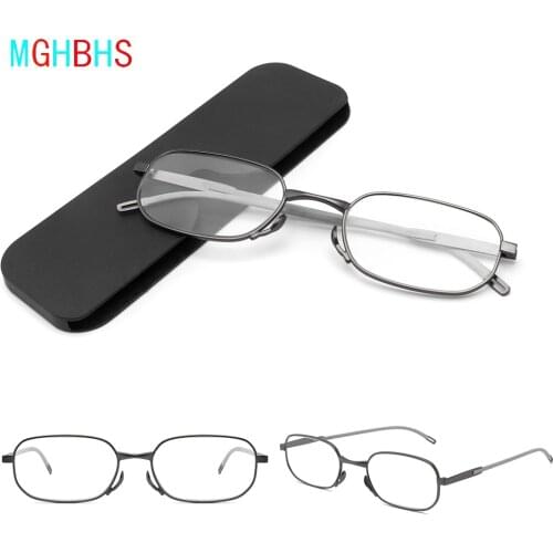 Portable Ultrathin Anti-blue Light Reading Glasses For Both Men And Women Can Be Attached To The Mobile Phone Case