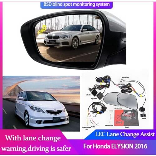 Car Blind Spot Monitoring BSD BSA BSM Radar Detection System Microwave Sensor for Honda ELYSION 2016 Assistant Driving Security