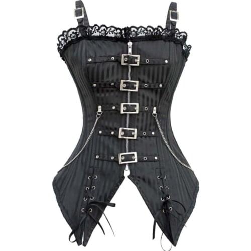 Sexy Ladies Lace-up Corsets Corsets Tops Tight Waist Trainers Body-sculpting and Slimming Outfits XL Night Party Queen