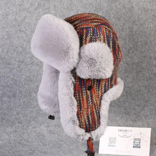 Super warm!Autumn winter men women Korean style trend lei feng cap winter skiing cap ear flight winter cotton hat TB3727