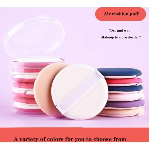 7-piece Air Cushion Puff Sponge Ssuper Ssoft Gourd Beauty Egg Powder Cake Wwet And Dry BB Makeup Powder Puff