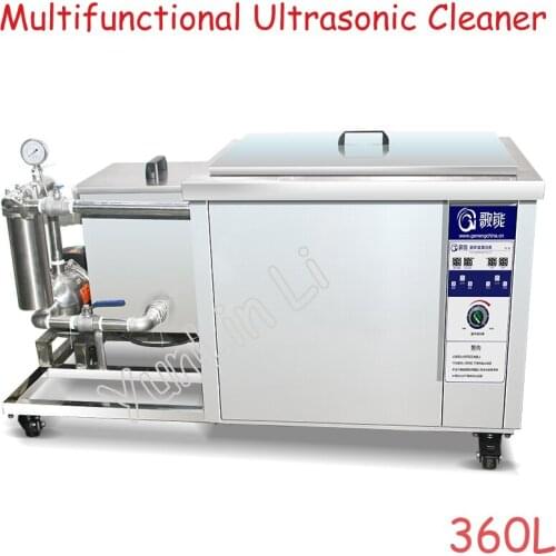 High Power Car Parts Cleaner Hardware Metal Mold Washing Machine 360L Ultrasonic Cleaner Industrial Washing Machine G-720GL