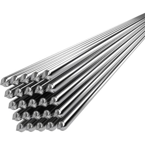 10/20/50PCS Low Temperature Aluminum Welding Wire Flux Cored 2mm*500mm Al Soldering Rod No Need Solder Powder