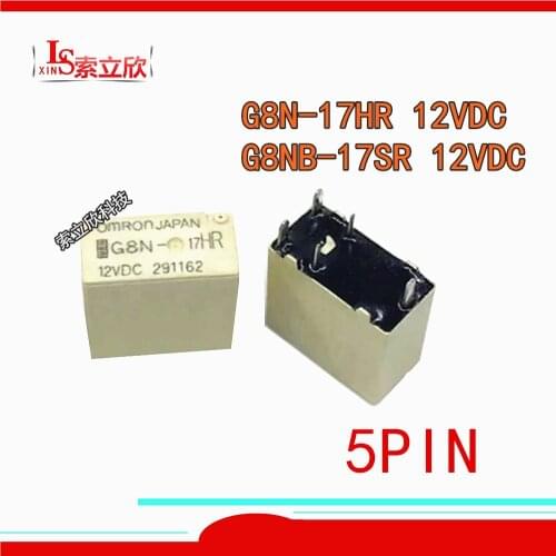 10PCS/lot 100%Automobile relay G8N-17HR 12VDC G8N-17HR-12VDC G8NB-17SR 12VDC G8NB-17SR-12VDC G8N 17HR 12VDC 5PIN