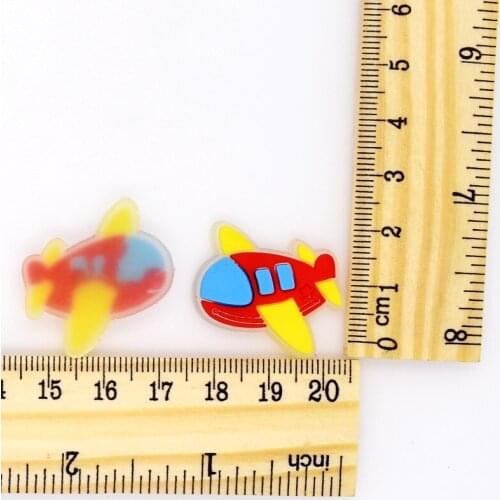 10 pcs Wholesale Noctilucent DIY Handicraft For Boys T Shirt Airplane Flying Saucers Helmet Car Rocket Sewing Patches
