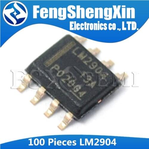 100pcs/lot New LM2904 LM2904DR SOP-8 DUAL OPERATIONAL AMPLIFIERS
