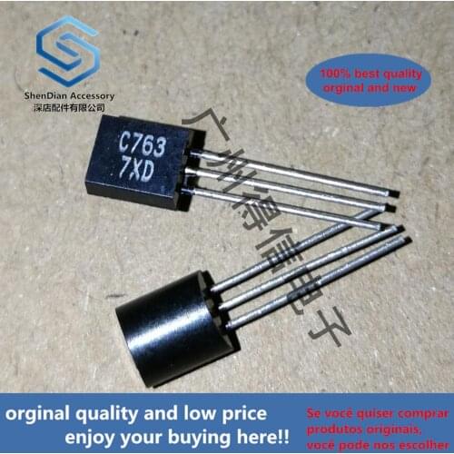 5pcs 100% orginal new 2SC763D C763 transistor TO-92 real photo