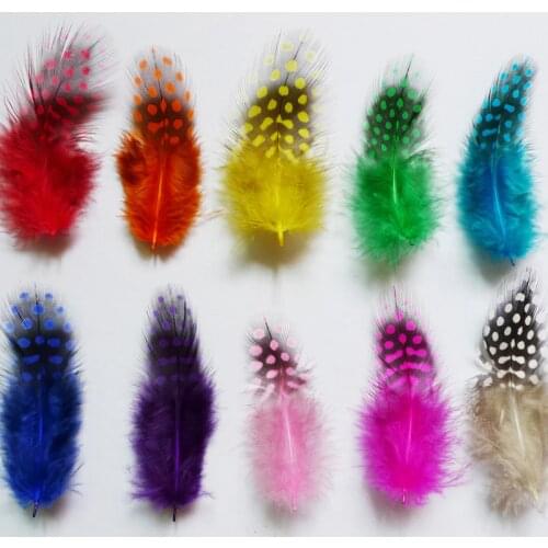 50 root sell natural beautiful pearl feather DIY clothing 6-12cm 2.3-4.7 inch multicoloured select needlework accessories