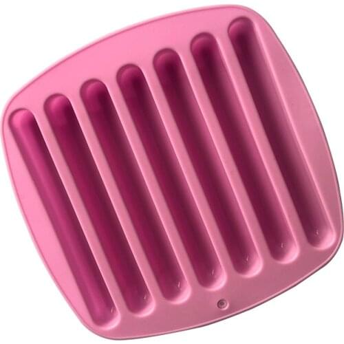 7 Finger Chocolate Mold Silicone Handmade Cake Mold Xg6001