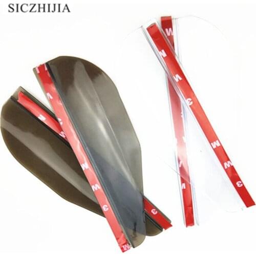 PVC auto parts rearview mirror rain cover rain eyebrow for Audi Q3 Q5 SQ5 Q7 A1 A3 S3 A4 S4 RS4 RS5 A5 A6 S6 C6 C7 S5