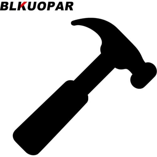 BLKUOPAR for Build Tool Work Equipment Car Stickers Sunscreen Cartoon Decals Scratch-Proof Windshield Windows Decor Car Label