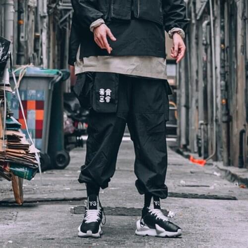 Summer Thin Cargo Pants Men Streetwear Fashion Tactics Joggers Ankle-Length Trousers Male Embroidery Pocket Casual Techwear