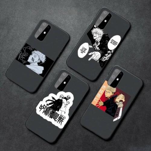 Japan Anime Jujutsu Kaisen Phone Case For Samsung A21S A32 A51 A52 A71 A50 A12 S10 S20 S21 Plus Fe Ultra