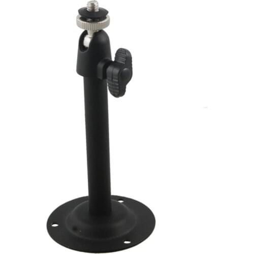 Black metal ceiling mount for CCTV surveillance camera CCD wall 13.4 * 6cm