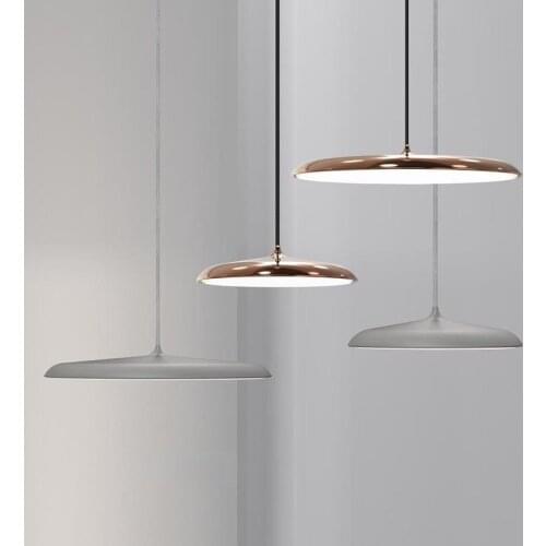 Macaroon Colour Led Pendant Lights Nordic Designer Restaurant Hanging Light Dining Rom Kitchen Island Decoration Pendant Lamps