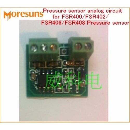 Fast Free Ship Pressure sensor analog circuit suitable for FSR400/FSR402/FSR406/FSR408 Pressure sensor