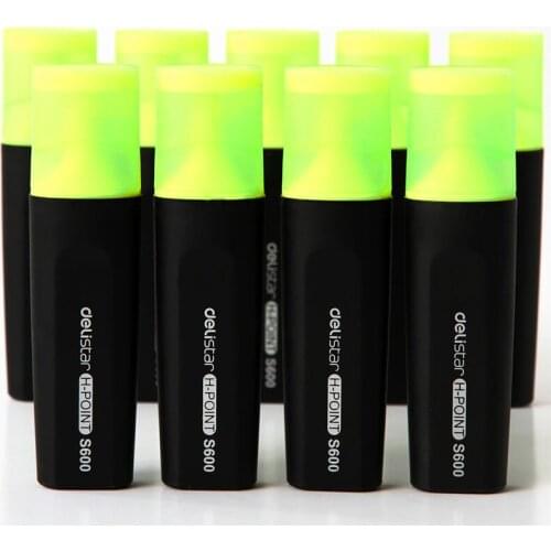 DL S600 fluorescent pen colored fluorescent watercolor pen 6 color Stationery office supplies for students