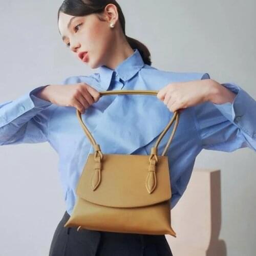 Good Quality Tote France Fashion Women Shoulder Bags Designer Handbags Luxury Pu Leather Baguettes Shape Lady Bag Tote Purses