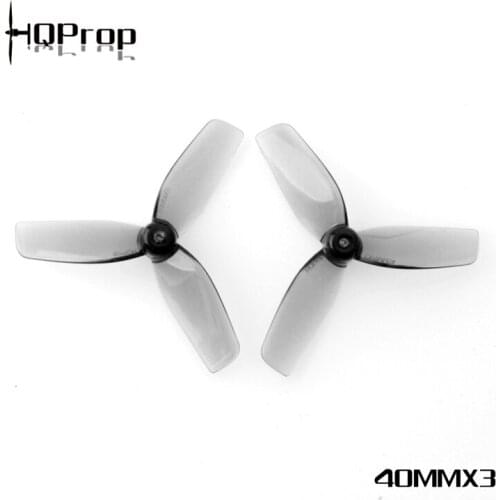 HQPROP 40MMX3 40mm 3-Blade PC Micro Propeller for RC FPV Racing Freestyle Tinywhoop Drones DIY Parts