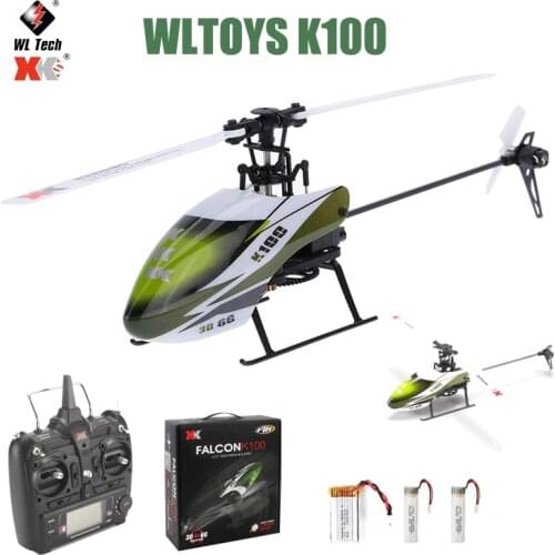 Original Wltoys XK K100 RC Drone 2.4G 6CH 3D 6G Mode Brushless Motor Remote Control RC Helicopter Quadcopter For Kids Gift Toys