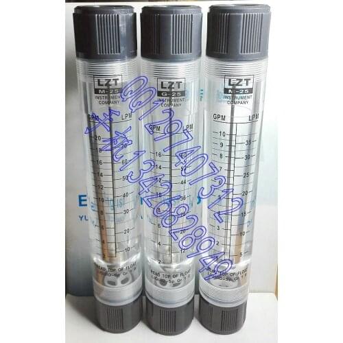 LZT-20G pipeline flow meter liquid flowmeter 2-20GPM 10-70LPM 3/4 "internal thread