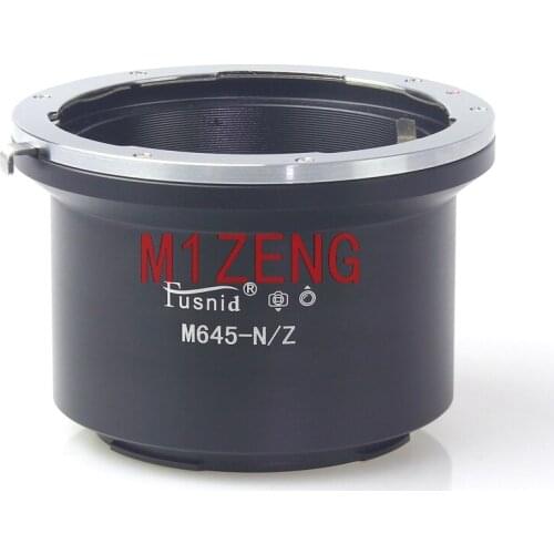 M645-Nik Z Adapter ring with tripod for m645 lens to nikon Z Z6 Z7 NZ z50 mirrorless Camera body