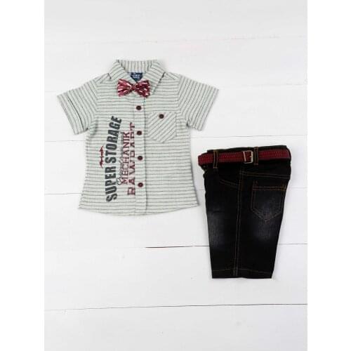 Green Male Child 4 PCs Set