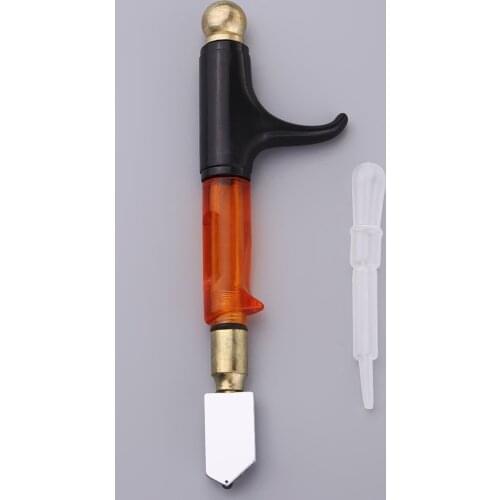 Professional Glass Cutter Oil Tungsten Carbide Precision Glass Cutting Tool