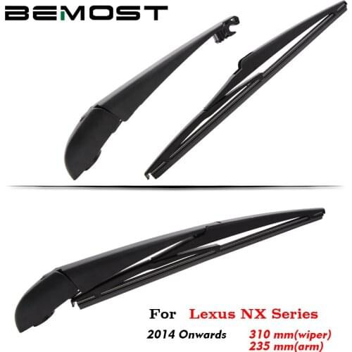BEMOST Auto Car Rear Windscreen Windshield Wiper Arm Blade Rubber For Lexus NX Series 310MM Hatchback 2014 2015 2016 2017 2018